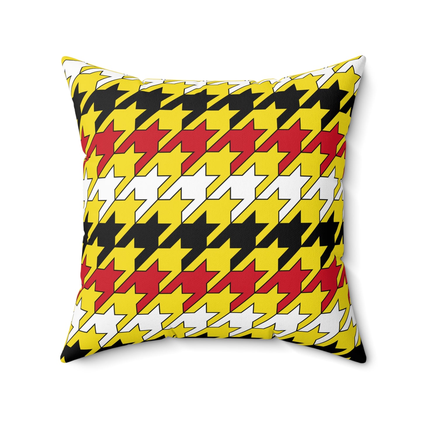 Brunei Darussalam Retro Houndstooth Cushion Pillow