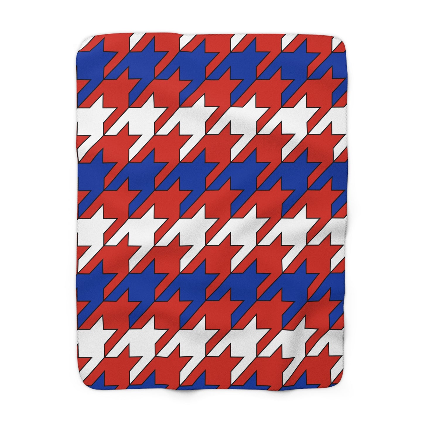 Chile Retro Houndstooth Blanket Throw