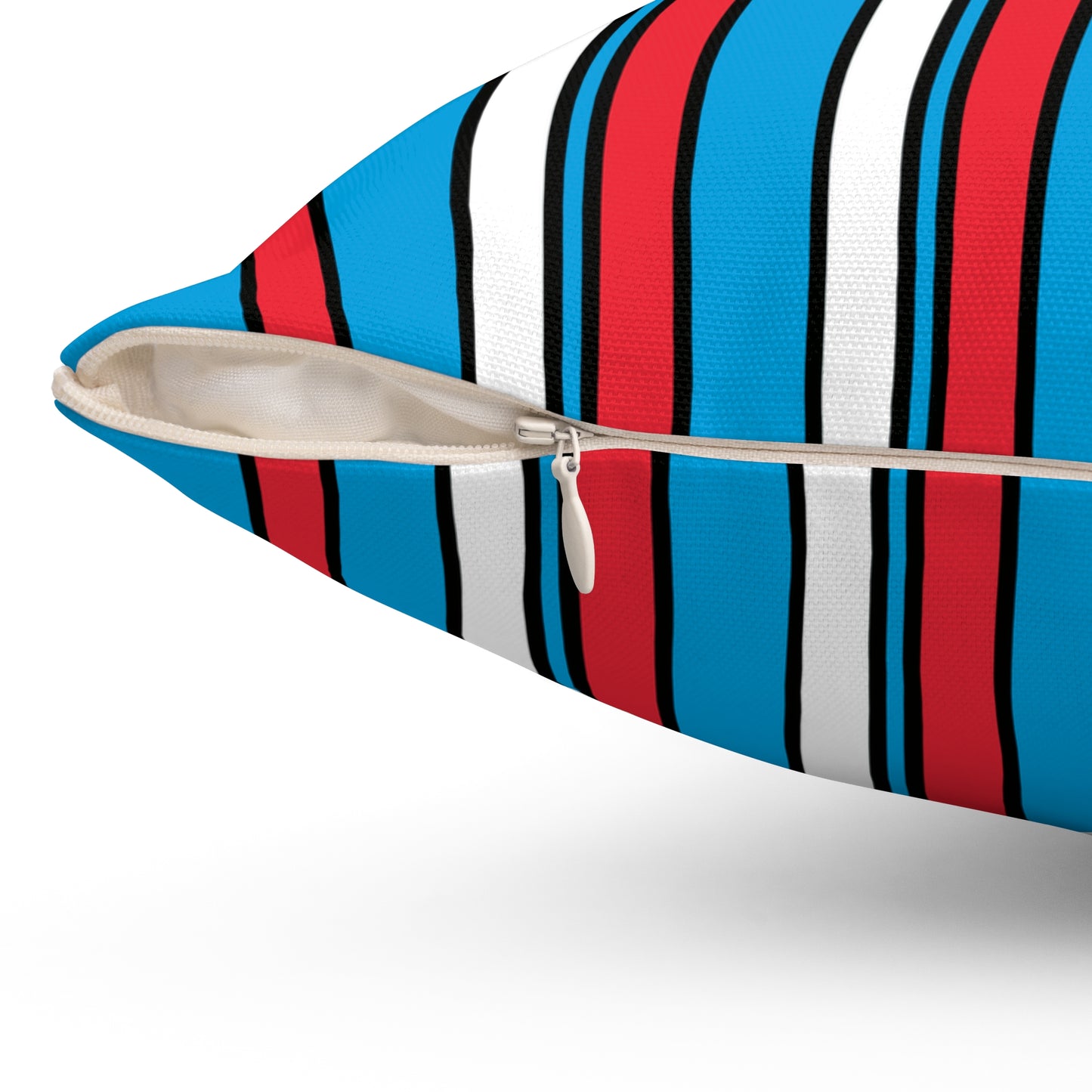 Luxembourg Retro Stripes Cushion Pillow