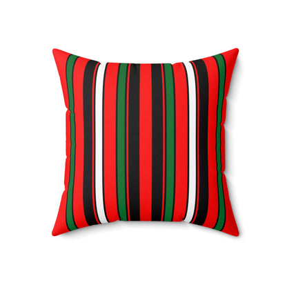 United Arab Emirates Retro Stripes Cushion Pillow