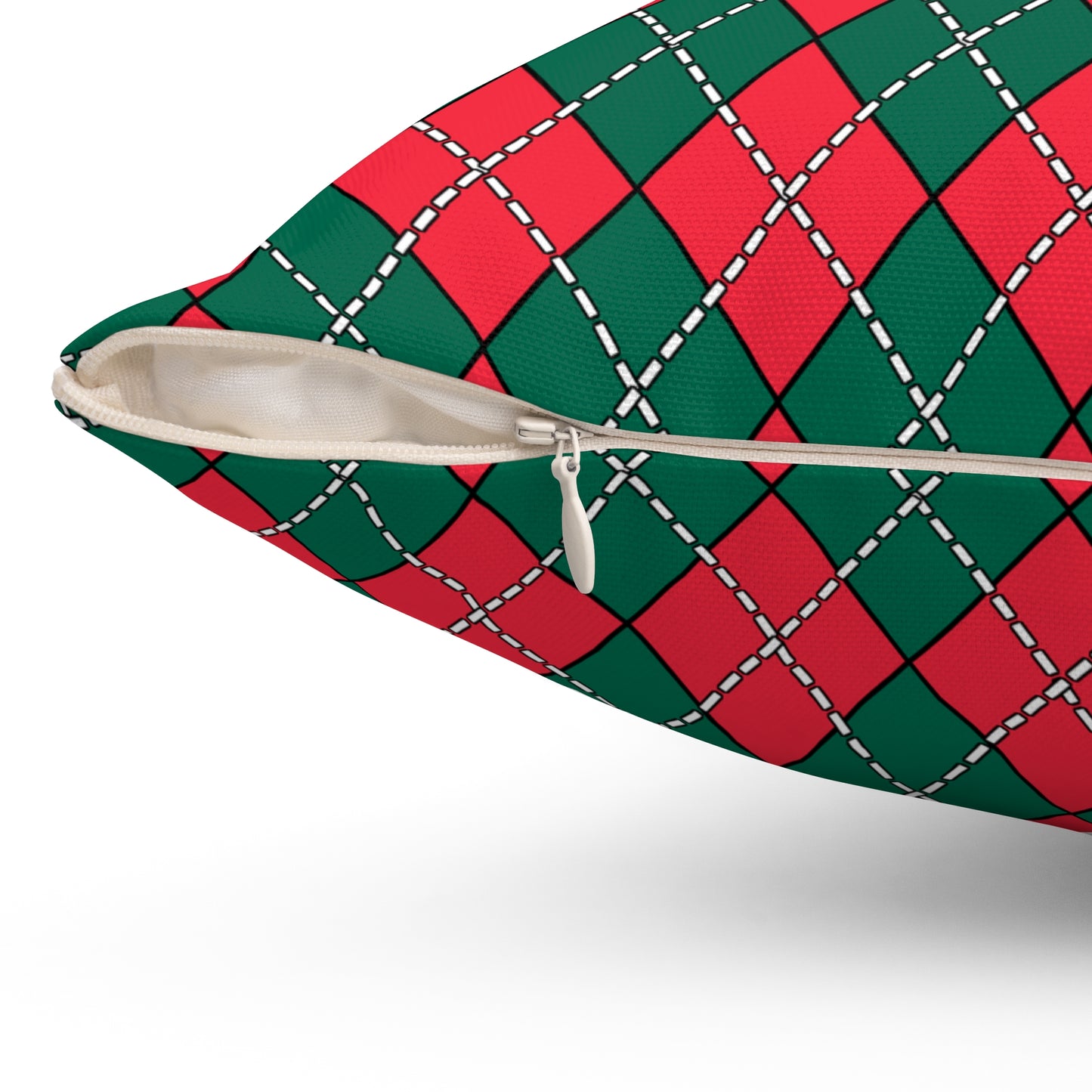 Bangladesh Retro Argyle Cushion Pillow