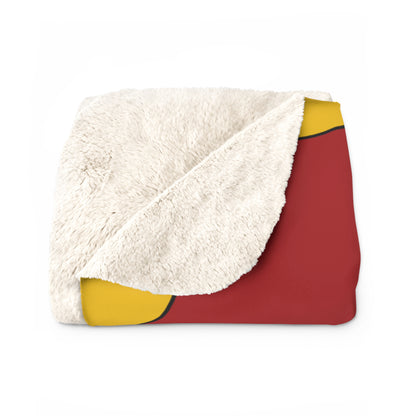 Spain Retro Polka Dots Blanket Throw