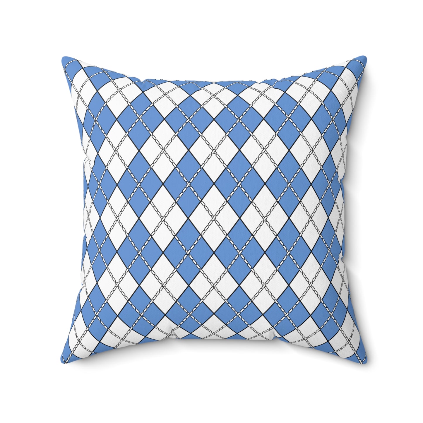 Micronesia Retro Argyle Cushion Pillow