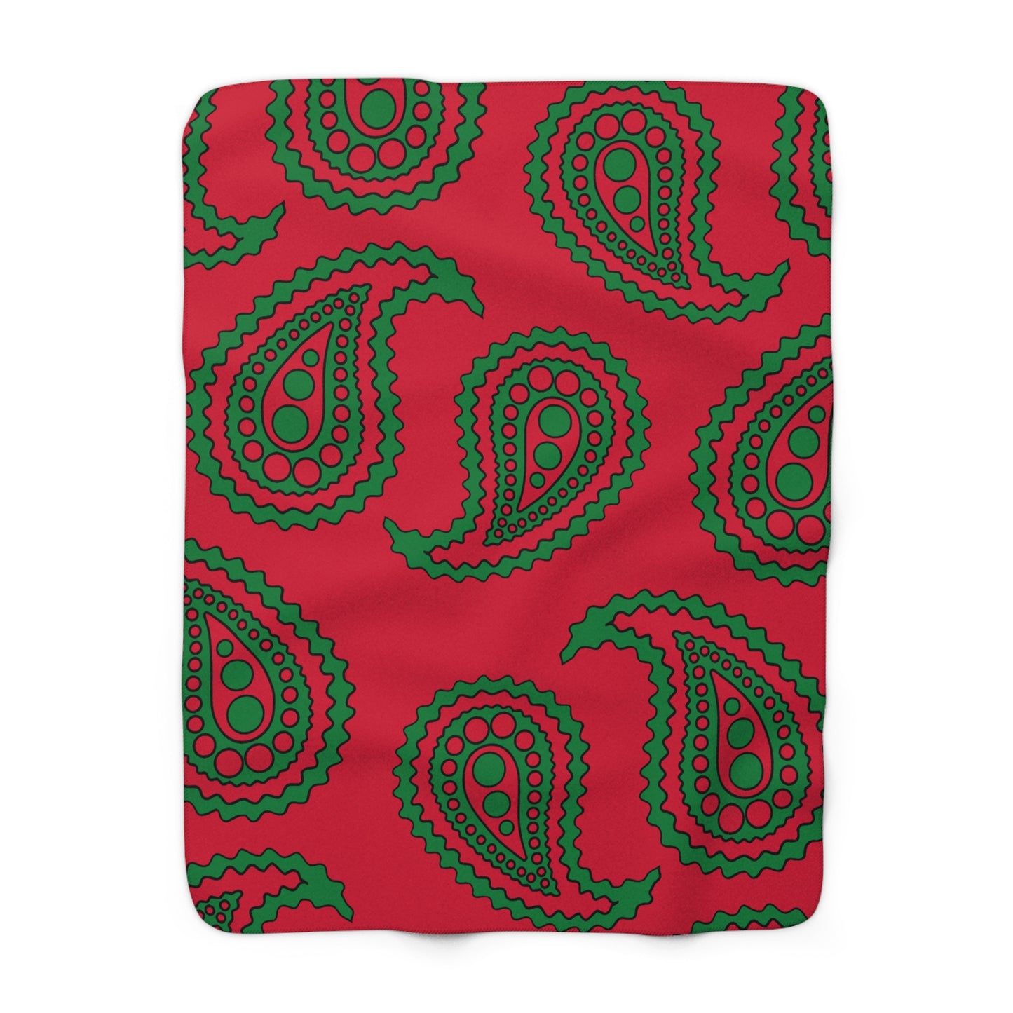 Maldives Retro Paisley Blanket Throw