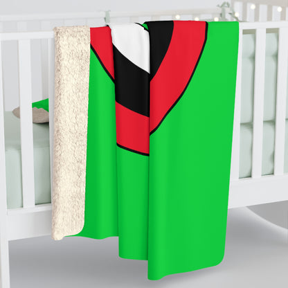 Kuwait Retro Target Blanket Throw