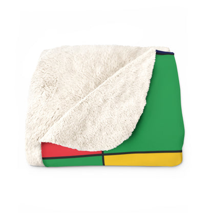 Mauritius Retro Check Blanket Throw