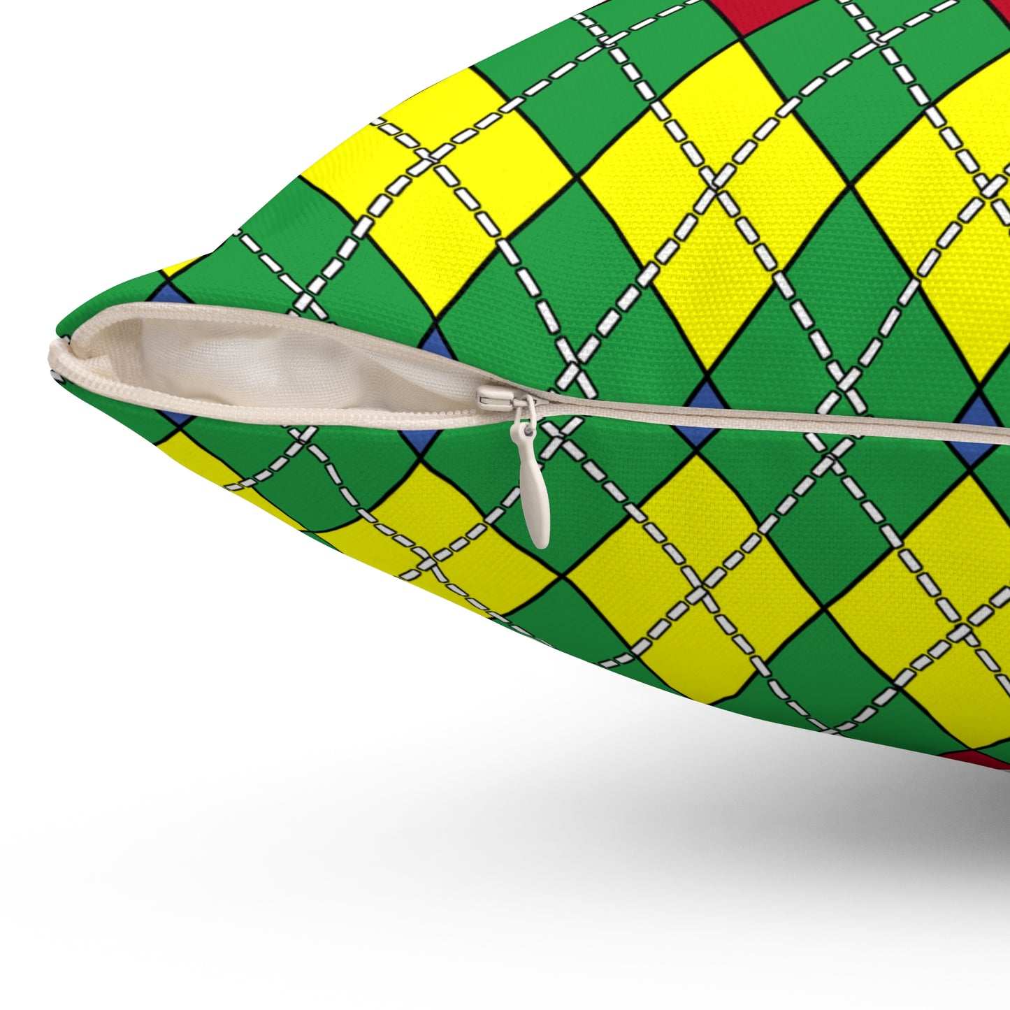 Comoros Retro Argyle Cushion Pillow