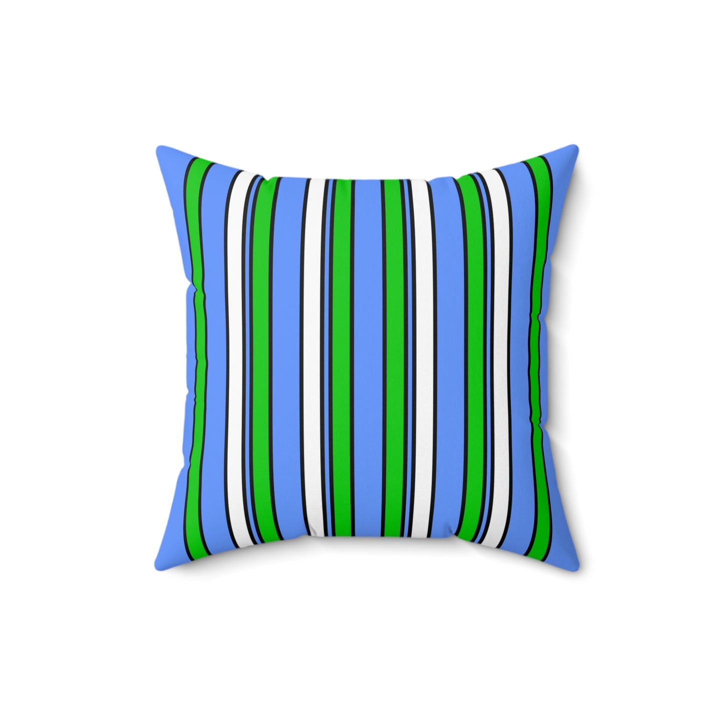 Djibouti Retro Stripes Cushion Pillow