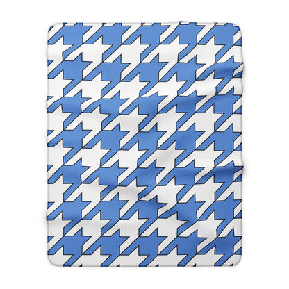 Micronesia Retro Houndstooth Blanket Throw