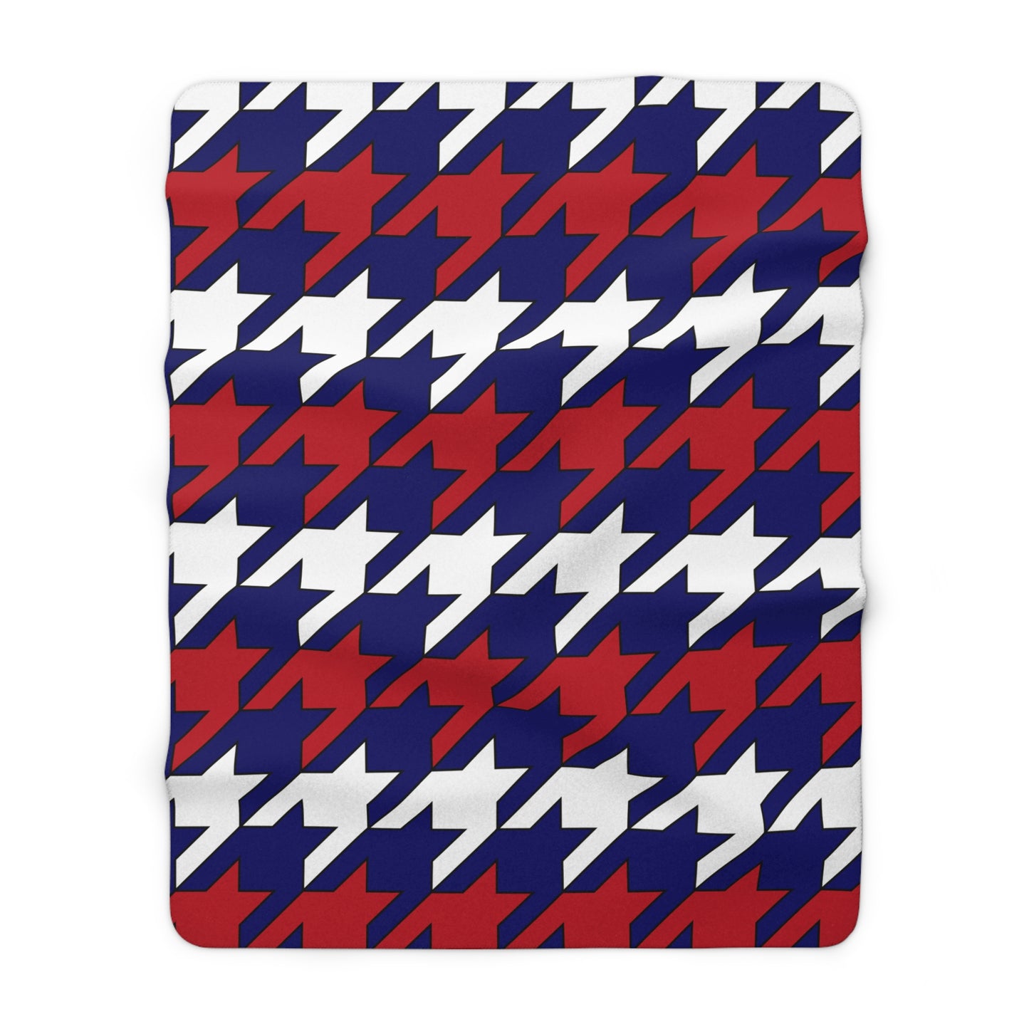 American Samoa Retro Houndstooth Blanket Throw