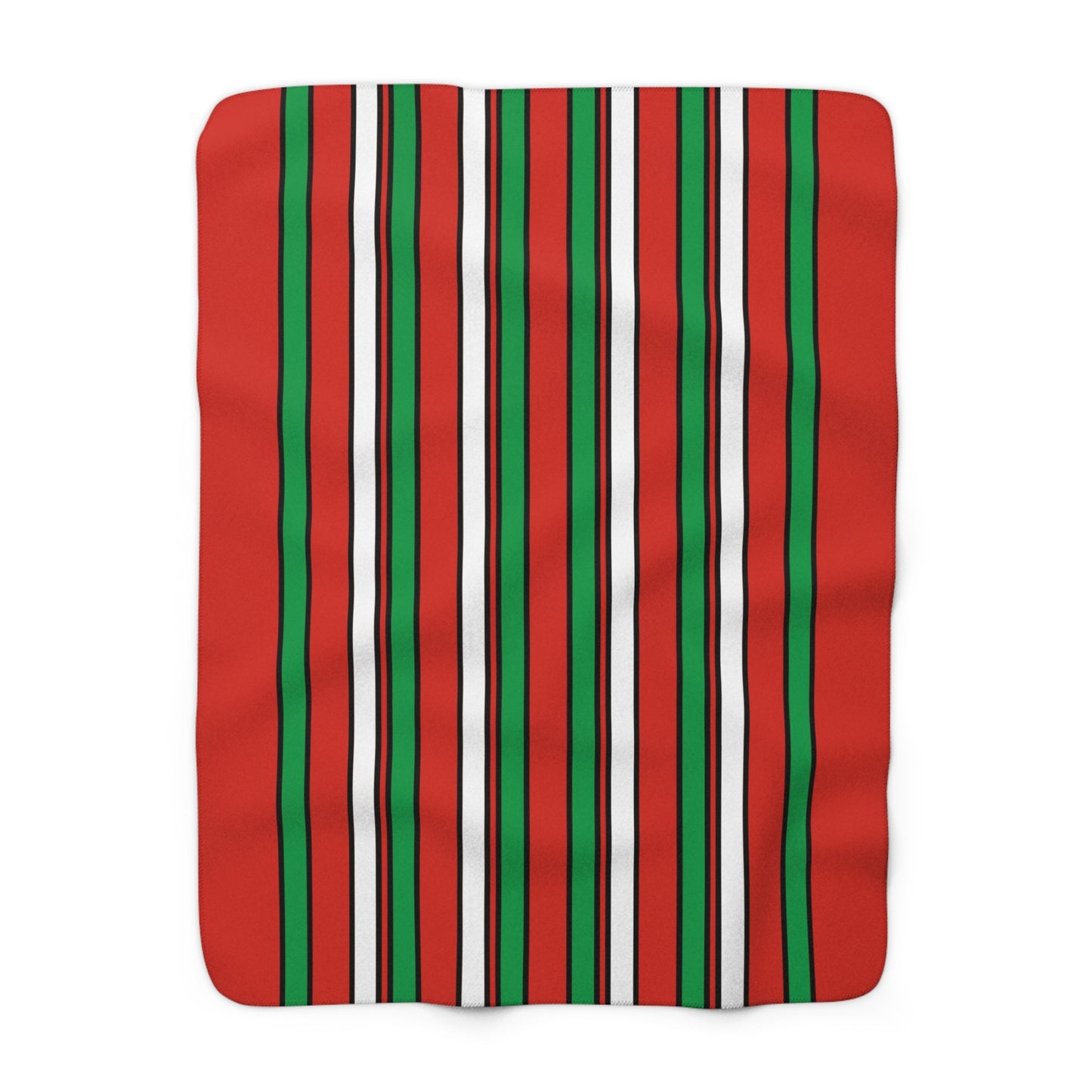 Pais Vasco Retro Stripes Blanket Throw