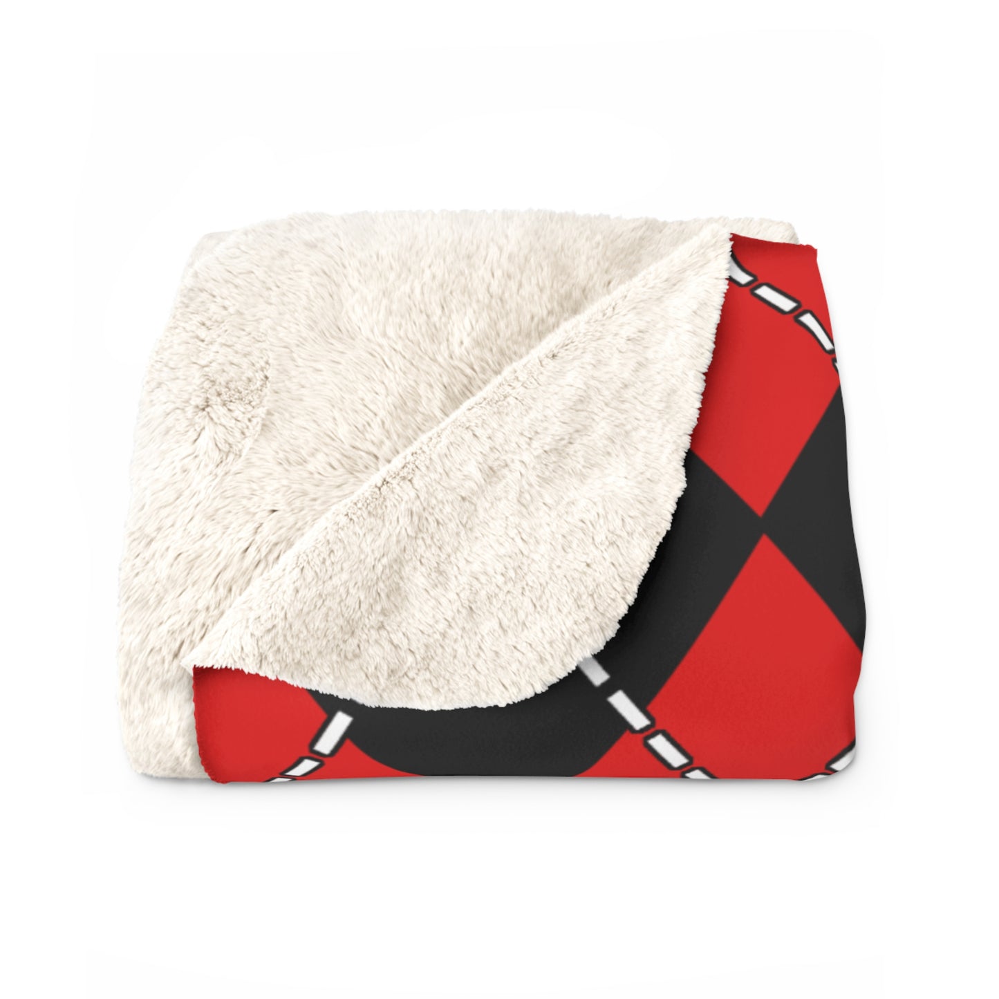 Trinidad And Tobago Retro Argyle Blanket Throw