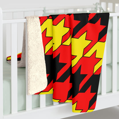 Angola Retro Houndstooth Blanket Throw