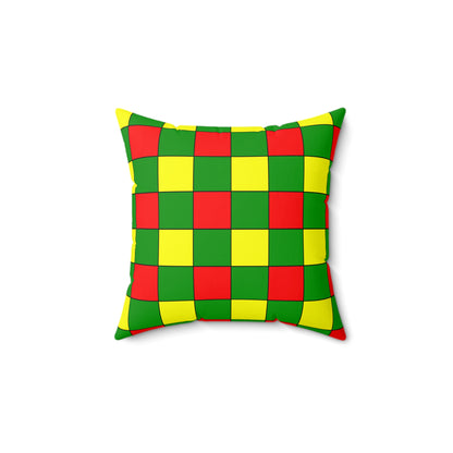 Guinea Retro Check Cushion Pillow