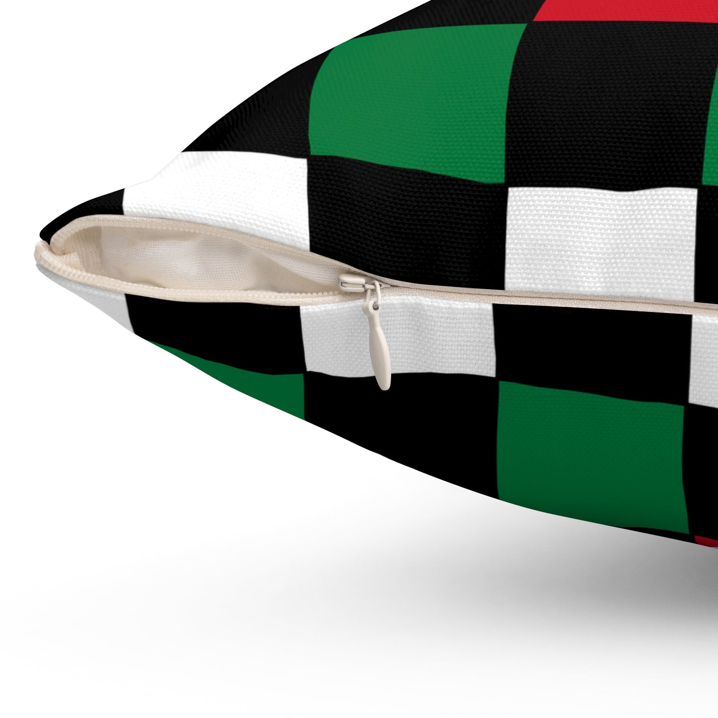 Syria Retro Check Cushion Pillow
