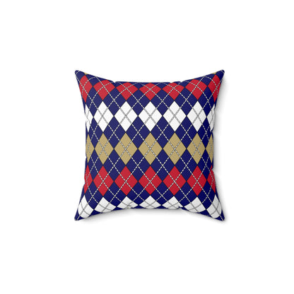 Saint Helena Retro Argyle Cushion Pillow