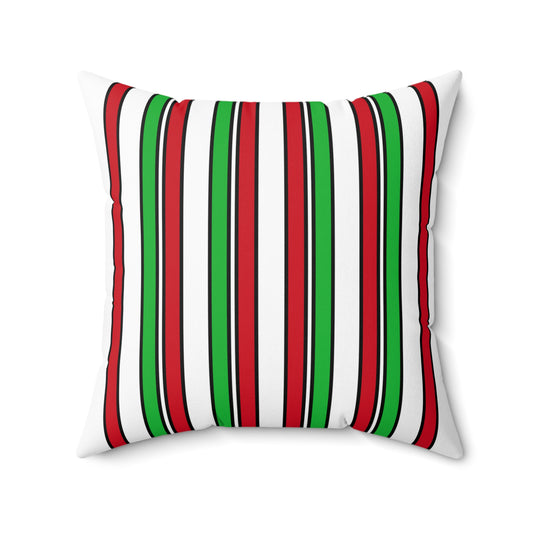 Burundi Retro Stripes Cushion Pillow