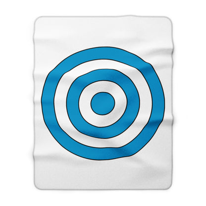 Galicia Retro Target Blanket Throw