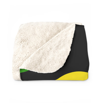 Saint Kitts And Nevis Retro Polka Dots Blanket Throw