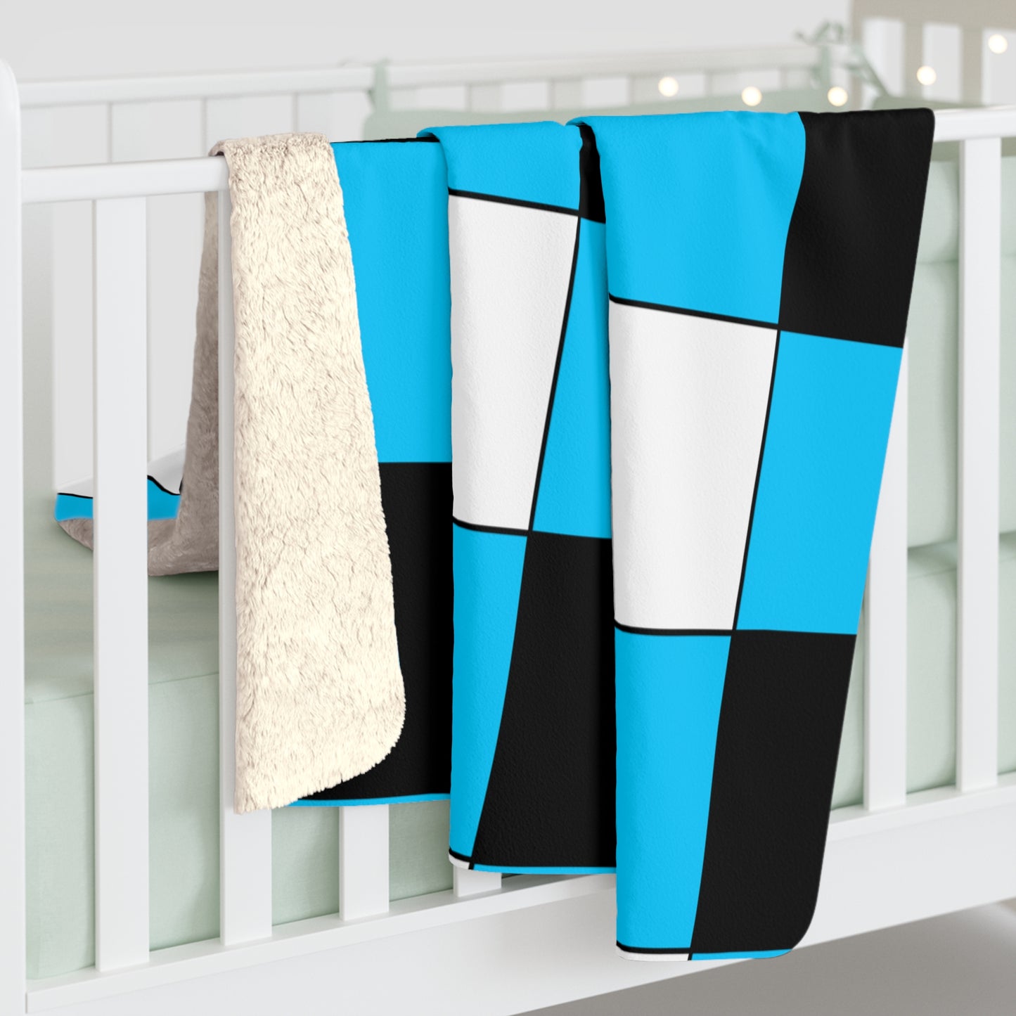 Botswana Retro Check Blanket Throw