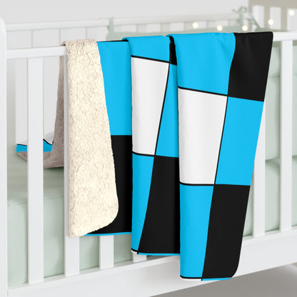 Botswana Retro Check Blanket Throw