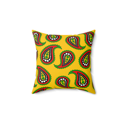Mozambique Retro Paisley Cushion Pillow