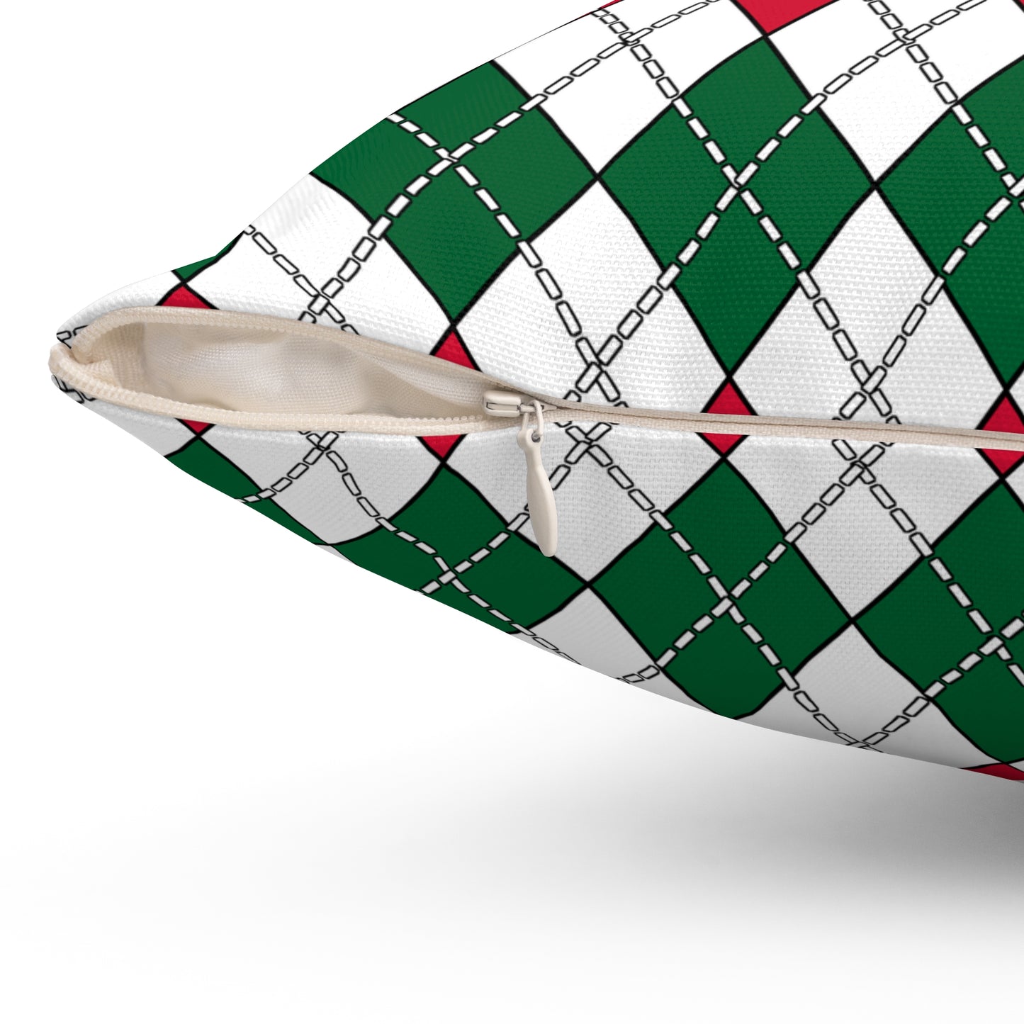 Algeria Retro Argyle Cushion Pillow