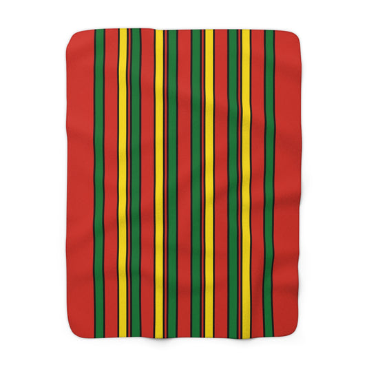 Bolivia Retro Stripes Blanket Throw