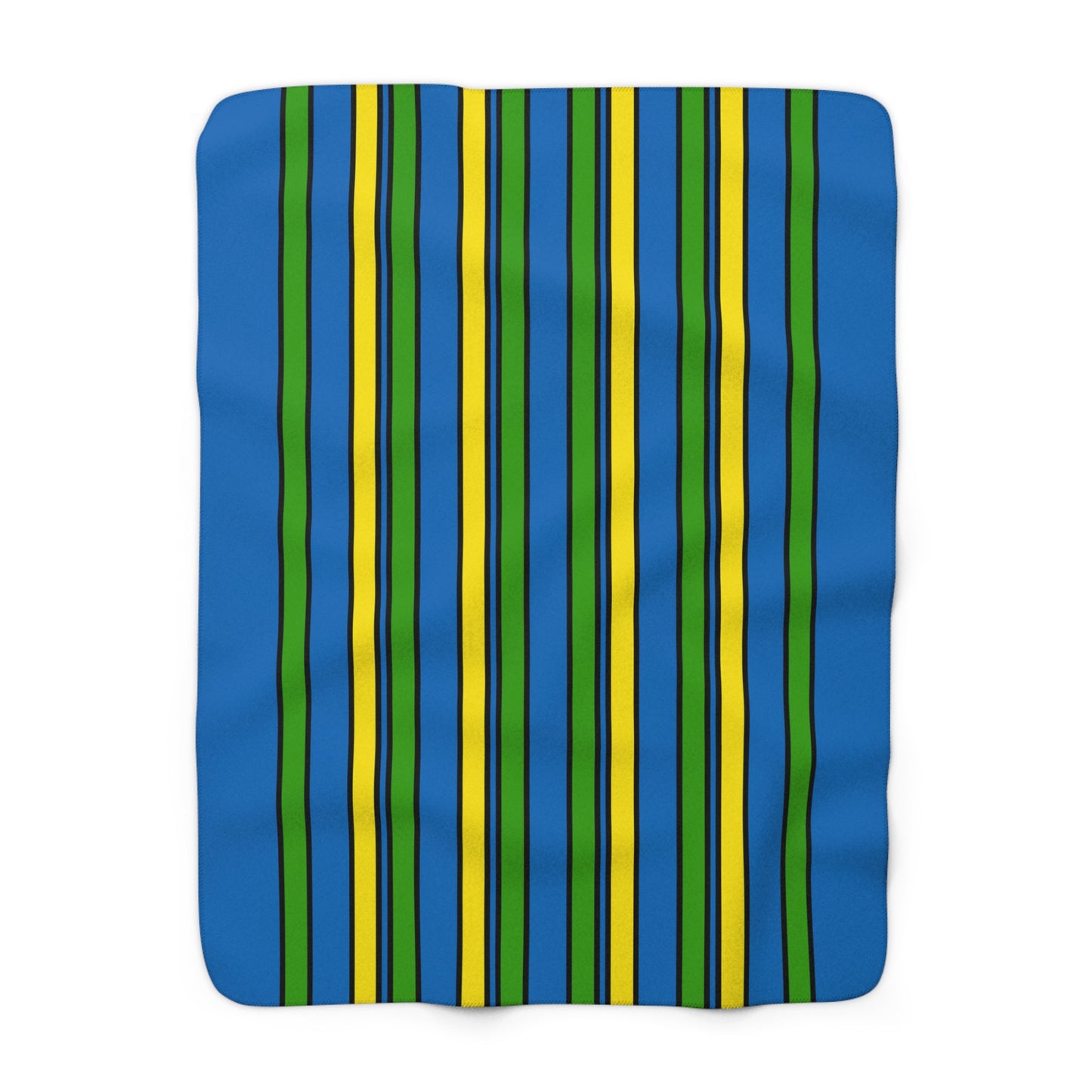 Gabon Retro Stripes Blanket Throw