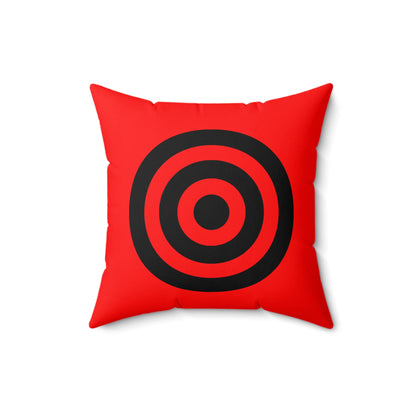 Albania Retro Target Cushion Pillow
