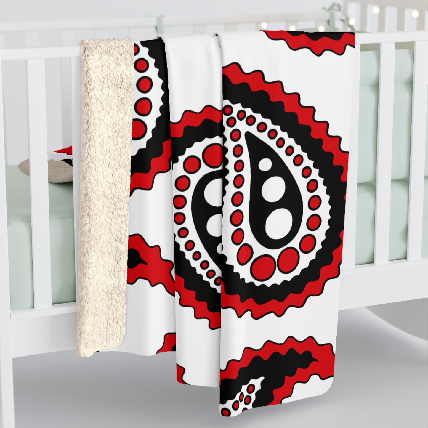 Gibraltar Retro Paisley Blanket Throw