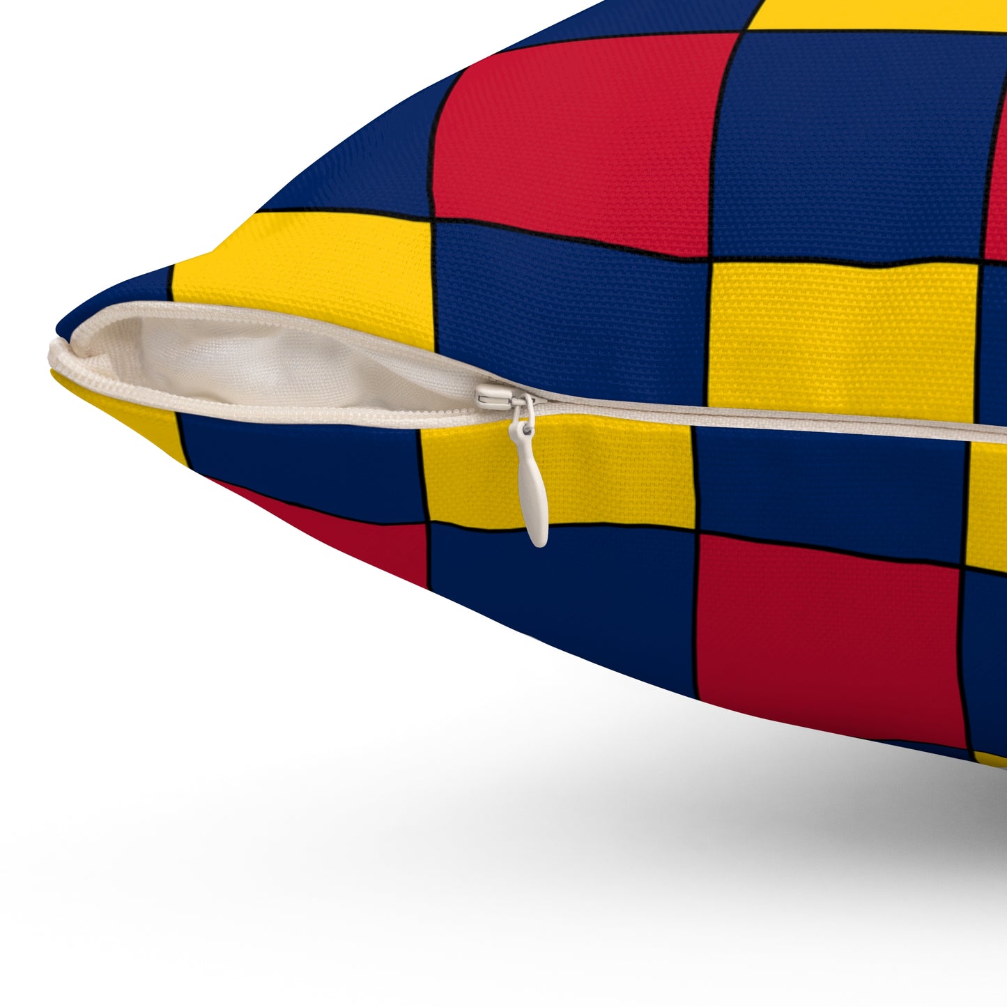Chad Retro Check Cushion Pillow
