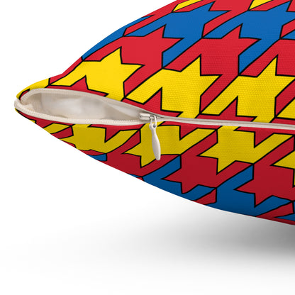 Mongolia Retro Houndstooth Cushion Pillow