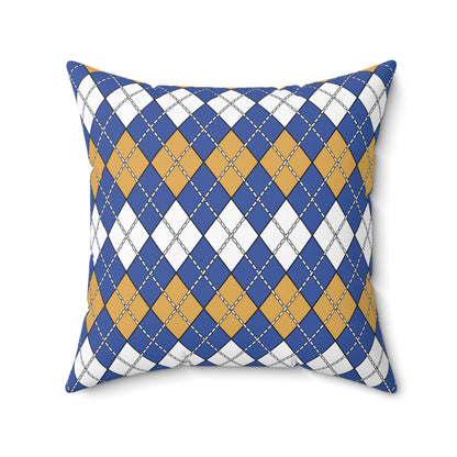 Marshall Islands Retro Argyle Cushion Pillow