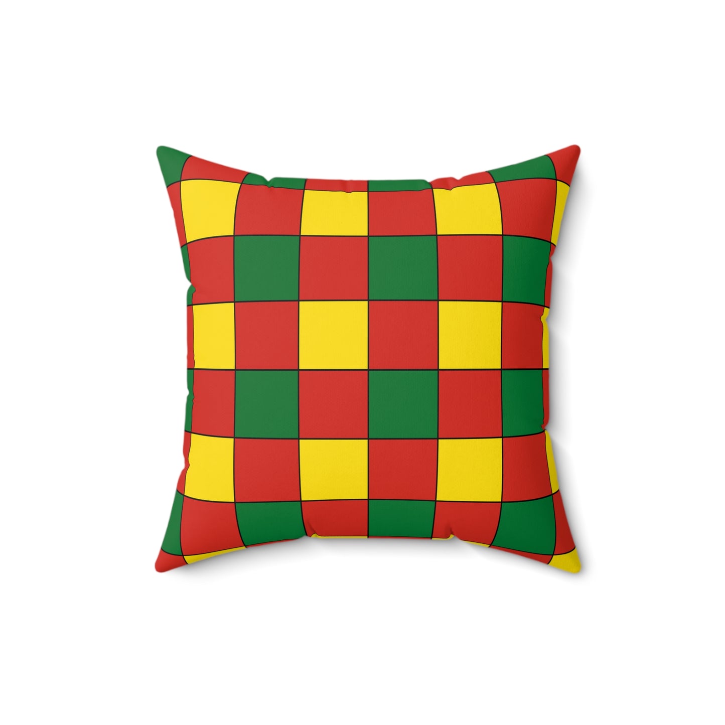 Bolivia Retro Check Cushion Pillow