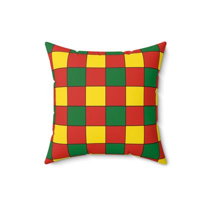 Bolivia Retro Check Cushion Pillow