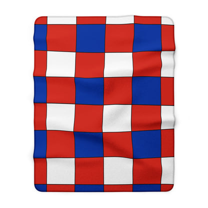 Chile Retro Check Blanket Throw