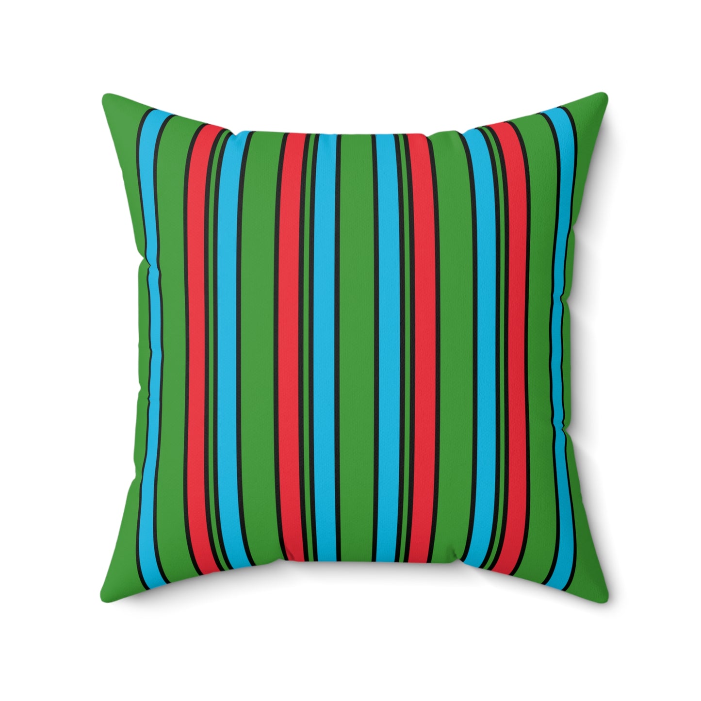 Azerbaijan Retro Stripes Cushion Pillow