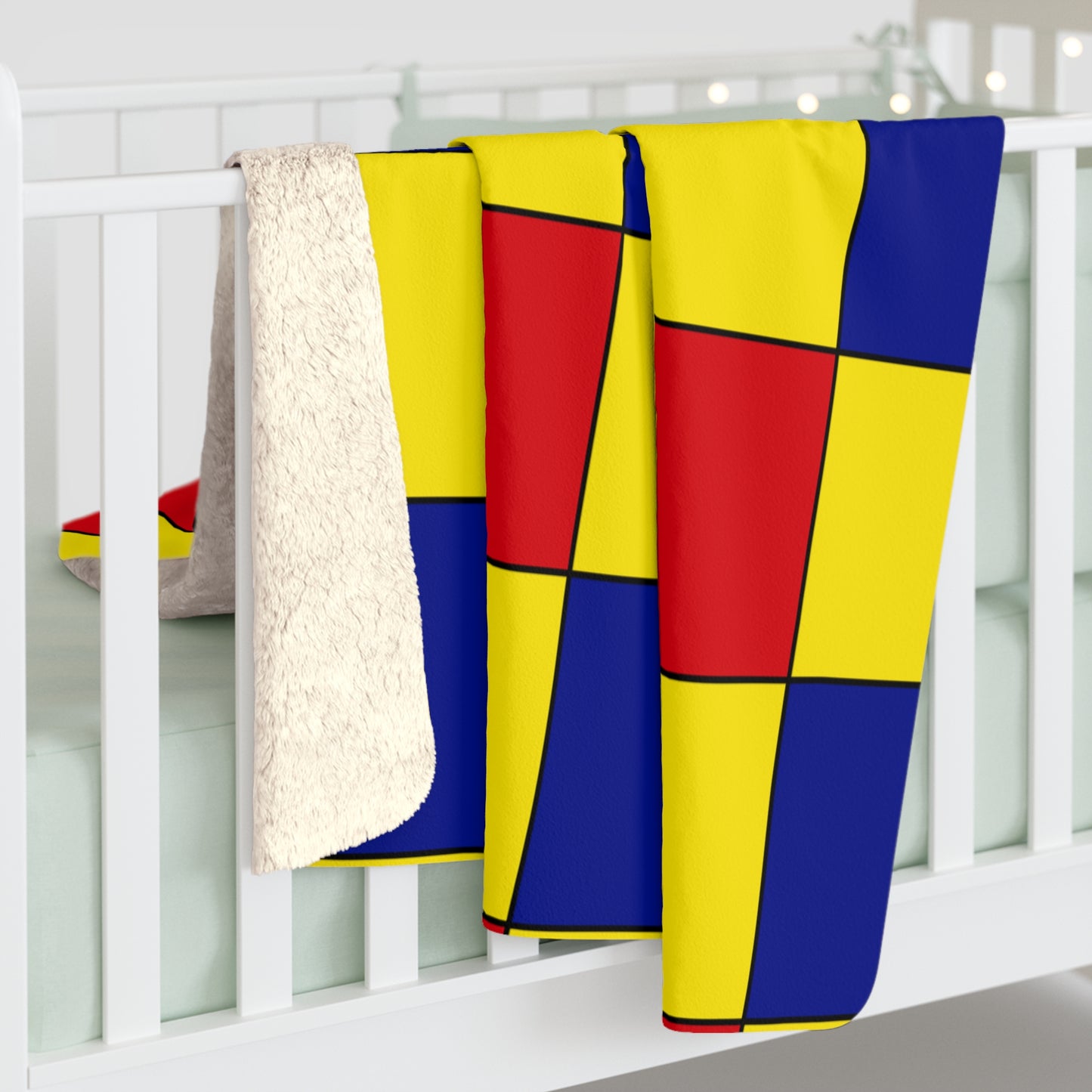 Colombia Retro Check Blanket Throw
