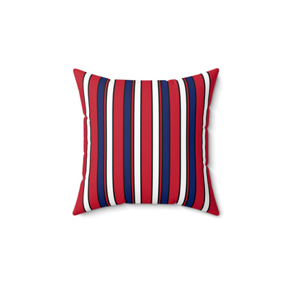 Saint Helena, Ascension And Tristan Da Cunha Retro Stripes Cushion Pillow