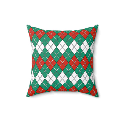 Bulgaria Retro Argyle Cushion Pillow