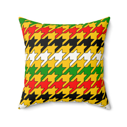 Mozambique Retro Houndstooth Cushion Pillow