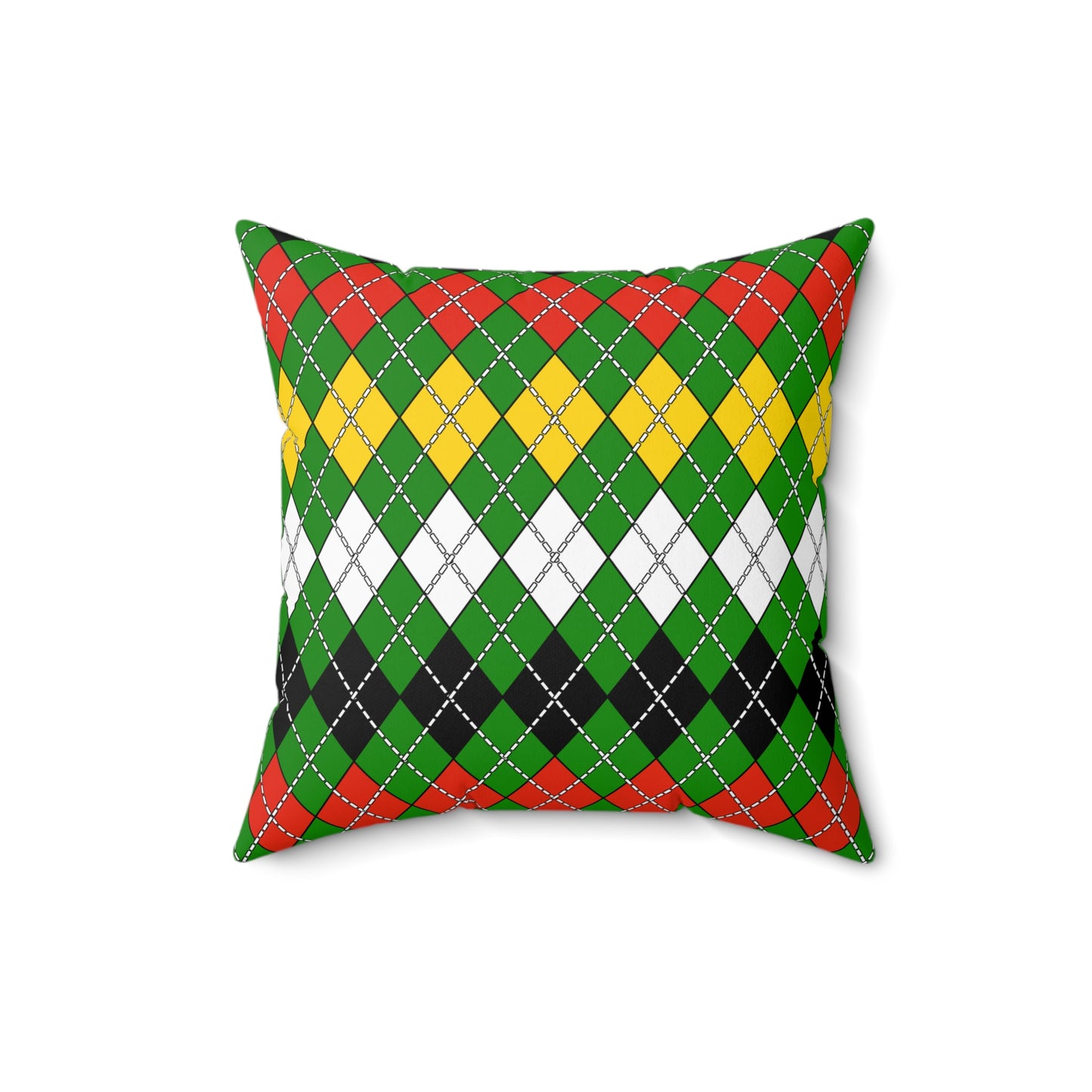 Dominica Retro Argyle Cushion Pillow