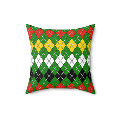 Dominica Retro Argyle Cushion Pillow
