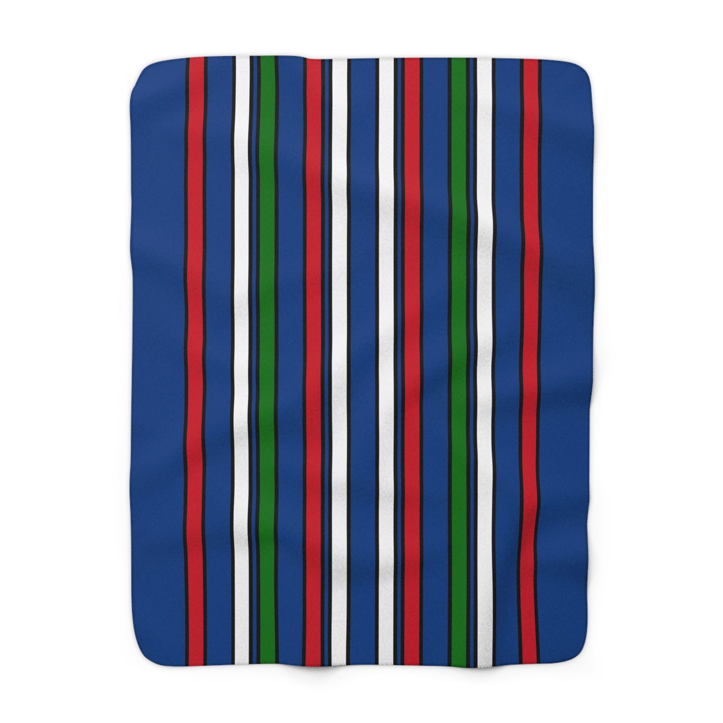 Belize Retro Stripes Blanket Throw