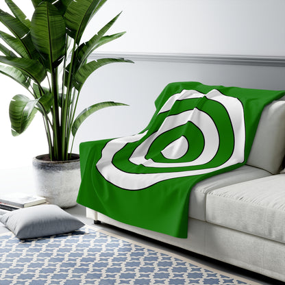 Norfolk Island Retro Target Blanket Throw