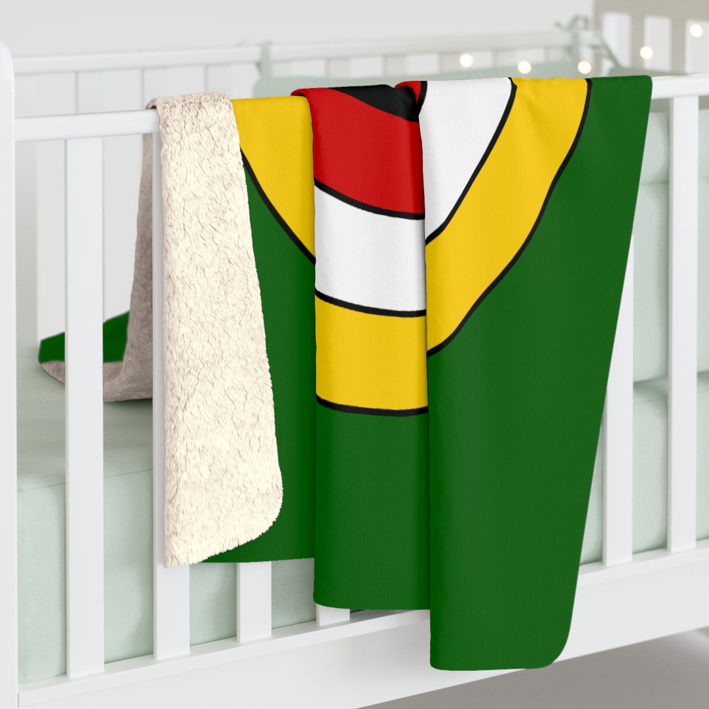 Zimbabwe Retro Target Blanket Throw