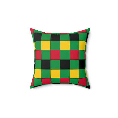 Vanuatu Retro Check Cushion Pillow