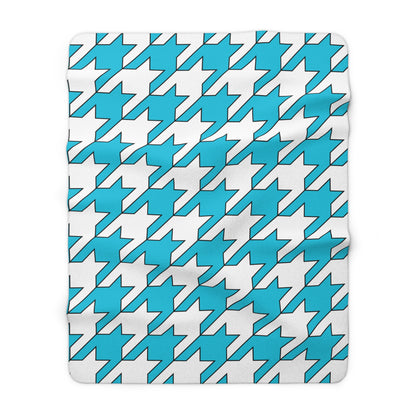 Honduras Retro Houndstooth Blanket Throw