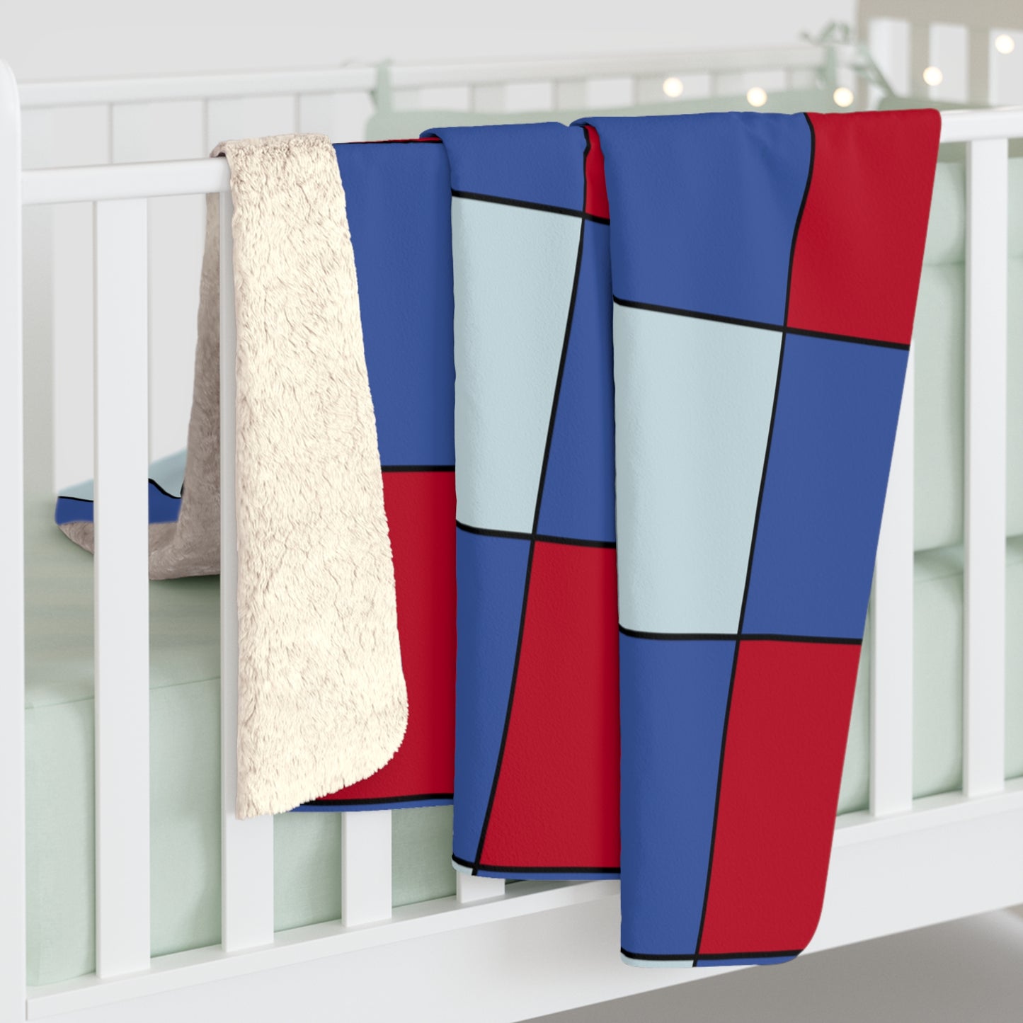Guam Retro Check Blanket Throw